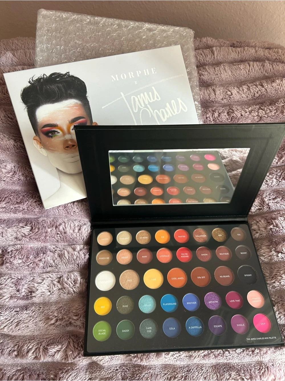 NIB Morphe x James Charles Mini Artistry Palette